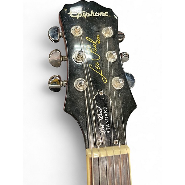 Used Epiphone Les Paul Standard Gold Top Solid Body Electric Guitar