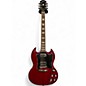 Used Epiphone SG Standard Cherry Solid Body Electric Guitar thumbnail