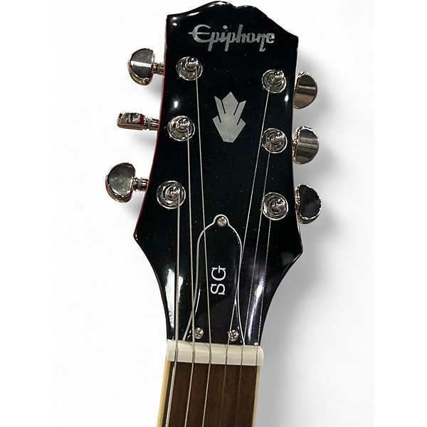 Used Epiphone SG Standard Cherry Solid Body Electric Guitar