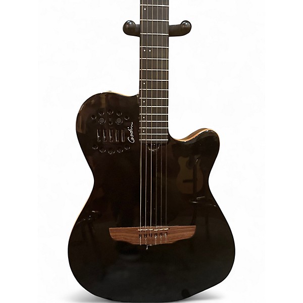 Used Godin ACS Multiac Black Acoustic Electric Guitar