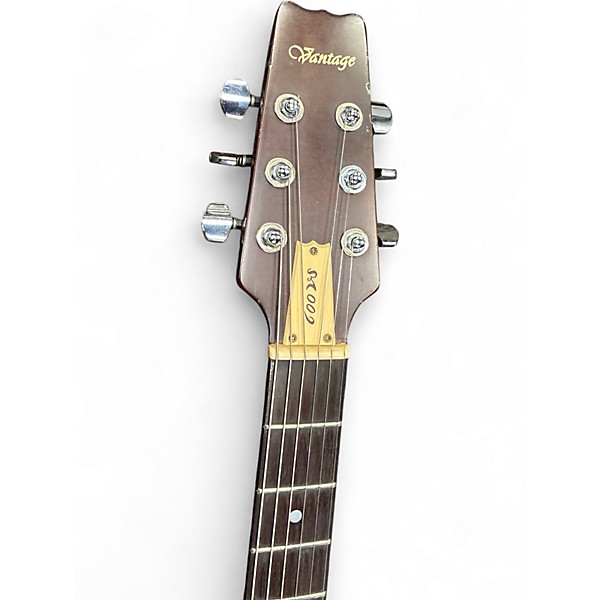 Vintage 1978 Vantage 600 VS Brown Solid Body Electric Guitar