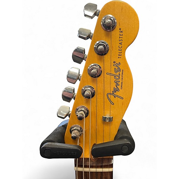 Used Fender American Professional Telecaster Olympic White Solid Body Electric Guitar