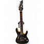 Used Ibanez S570AH Trans Black Solid Body Electric Guitar thumbnail