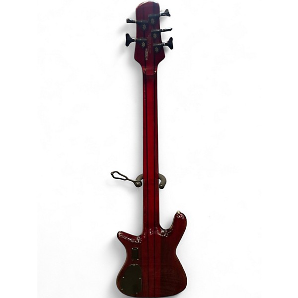 Used Spector NS DIMENSION INFERNO RED Electric Bass Guitar