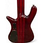 Used Spector NS DIMENSION INFERNO RED Electric Bass Guitar