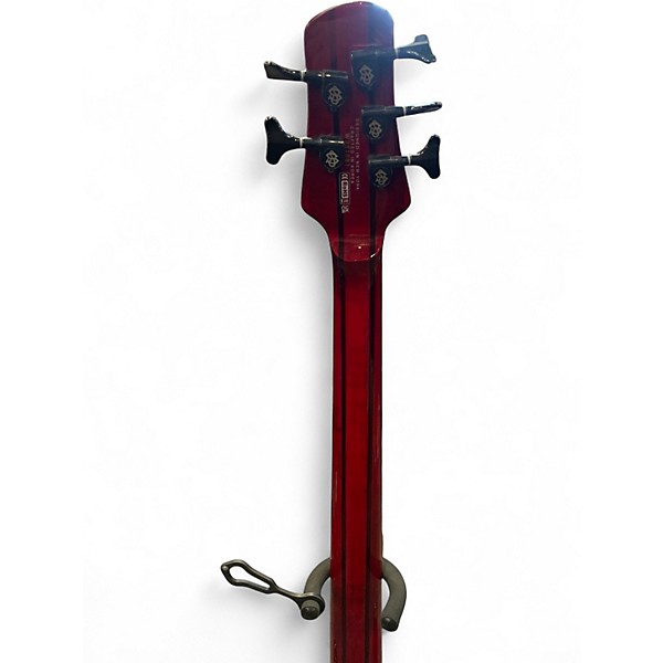 Used Spector NS DIMENSION INFERNO RED Electric Bass Guitar