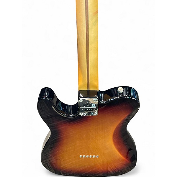 Used Fender Player Plus Telecaster 3 Color Sunburst Solid Body Electric Guitar