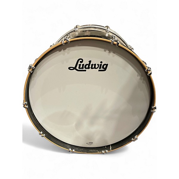 Used Ludwig 3 Piece NEUSONIC Black Drum Kit