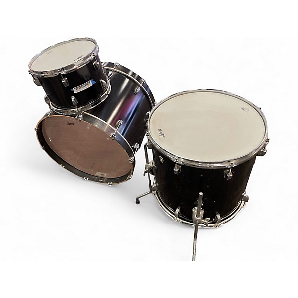 Used Ludwig 3 Piece NEUSONIC Black Drum Kit