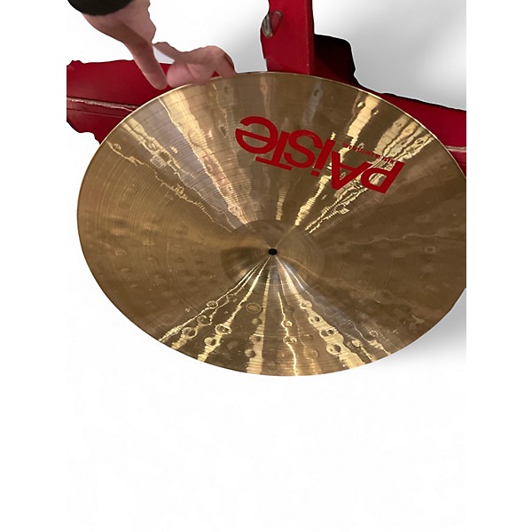 Used Paiste 20in 2002 Power Ride Cymbal