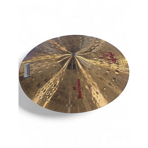Used Paiste 20in 2002 Power Ride Cymbal