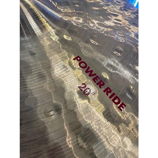 Used Paiste 20in 2002 Power Ride Cymbal