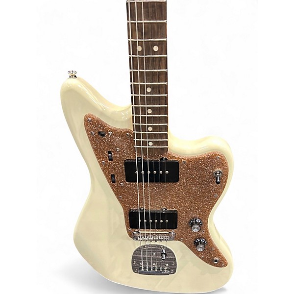 Used Squier J Mascis Jazzmaster Alpine White Solid Body Electric Guitar