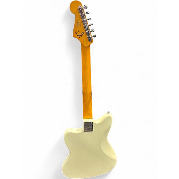 Used Squier J Mascis Jazzmaster Alpine White Solid Body Electric Guitar