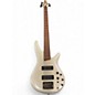 Used Ibanez SR305E Pearl White Electric Bass Guitar thumbnail
