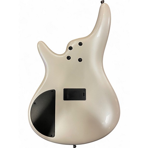 Used Ibanez SR305E Pearl White Electric Bass Guitar