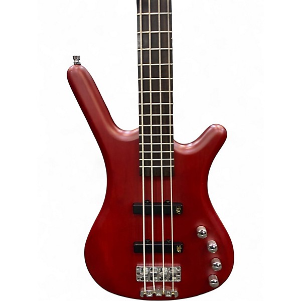 Used Warwick Corvette 4 String Maroon Electric Bass Guitar