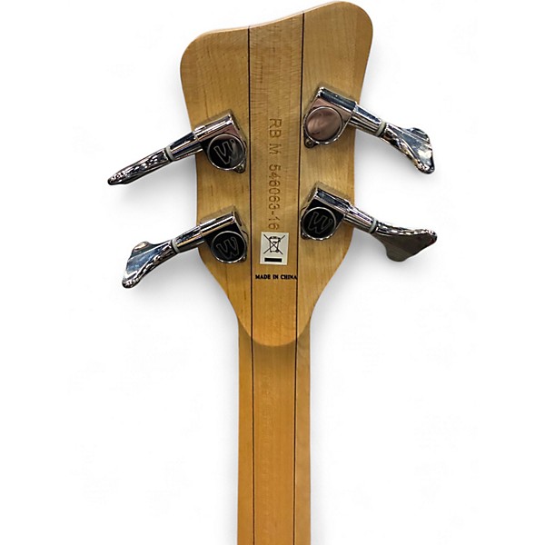 Used Warwick Corvette 4 String Maroon Electric Bass Guitar