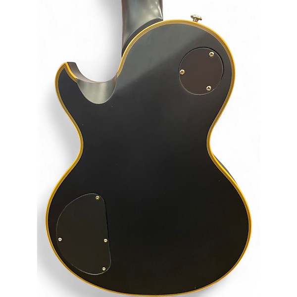 Used Schecter Guitar Research Solo-II Custom Vintage Black Solid Body Electric Guitar