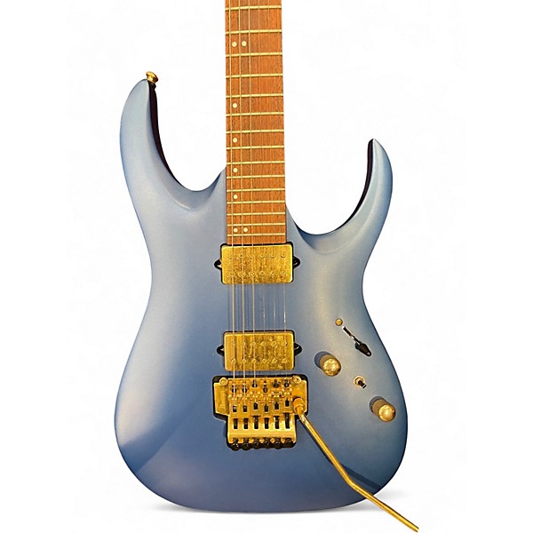 Used Ibanez RGA42HPT Laser Blue Matte Solid Body Electric Guitar