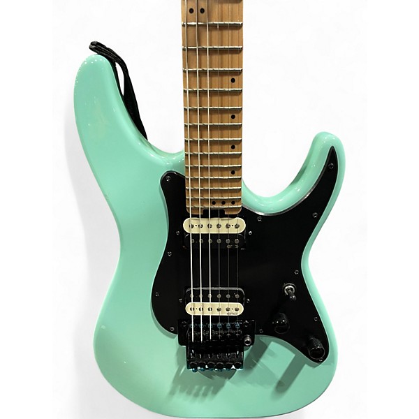 Used Schecter Guitar Research Sunn Valley Super Shredder Seafoam Green Solid Body Electric Guitar
