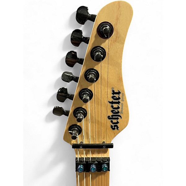 Used Schecter Guitar Research Sunn Valley Super Shredder Seafoam Green Solid Body Electric Guitar