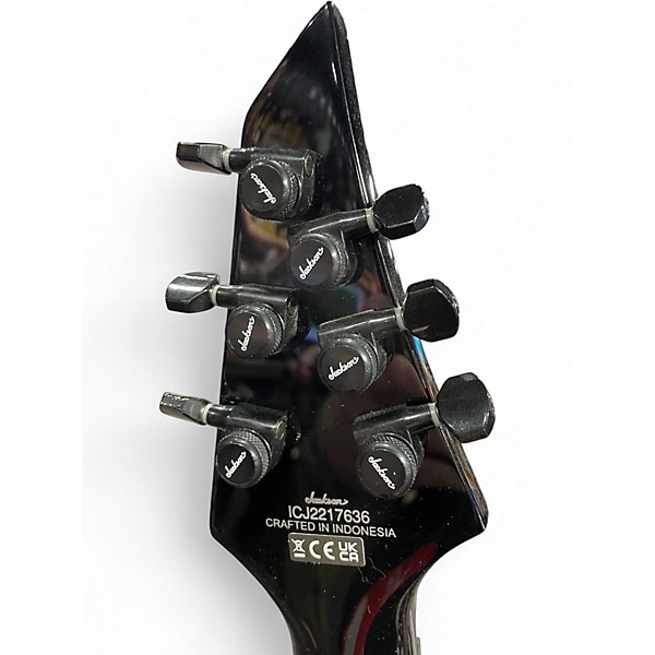 Used Jackson  Chris Broderick Pro Series Solo 6  Black Solid Body Electric Guitar