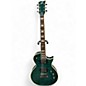 Used ESP ec-401qmv Trans Green Solid Body Electric Guitar thumbnail