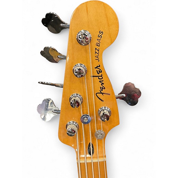 Used Fender Player Plus Jazz Bass V Blue Electric Bass Guitar