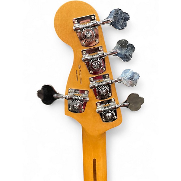 Used Fender Player Plus Jazz Bass V Blue Electric Bass Guitar