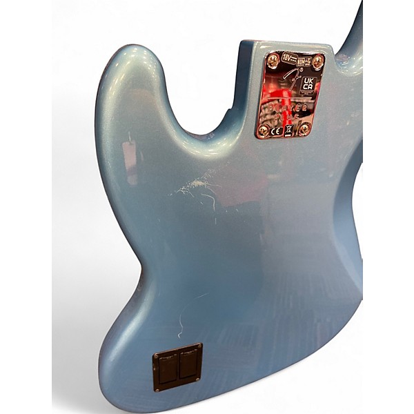 Used Fender Player Plus Jazz Bass V Blue Electric Bass Guitar