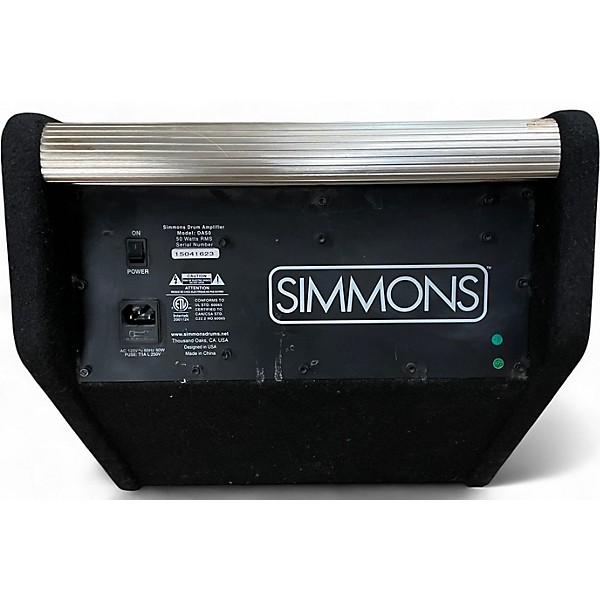 Used Simmons DA50 50W Drum Amplifier