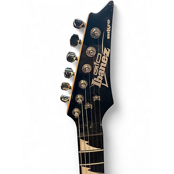 Used Ibanez Gio Mikro Black Solid Body Electric Guitar