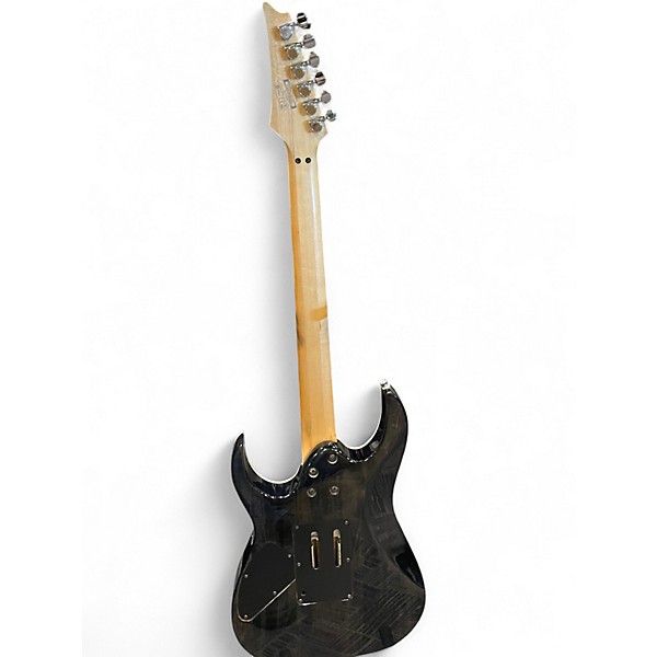Used Ibanez RG4EXFM1 Trans Black Solid Body Electric Guitar