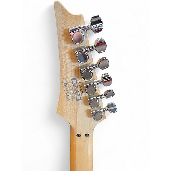 Used Ibanez RG4EXFM1 Trans Black Solid Body Electric Guitar