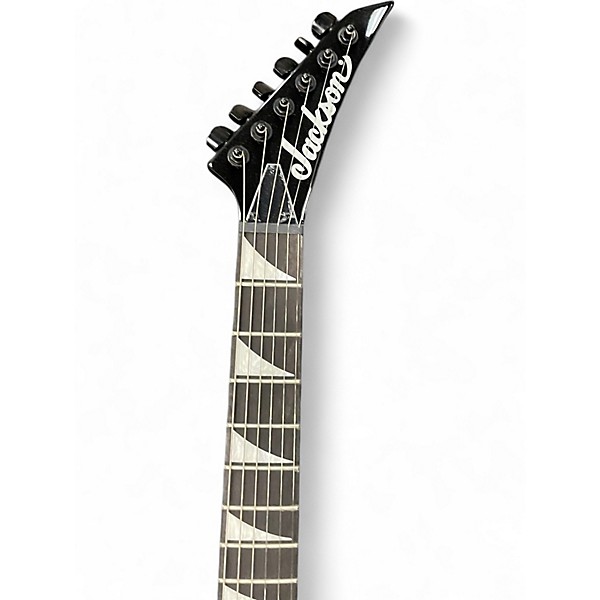 Used Jackson JS1X Minion Black and Silver Solid Body Electric Guitar