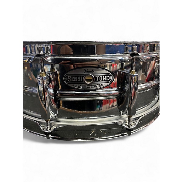 Used Pearl 14in Sensitone Heritage Alloy Silver Drum