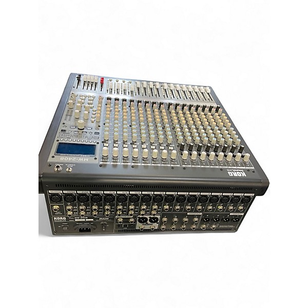 Used KORG MW2408 SOUNDLINK 24 CHANNEL HYBRID Digital Mixer