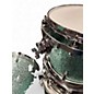 Used Dixon 4 Piece FUSE GREGG BISSONETTE SEA FOAM GREEN SPARKLE Drum Kit