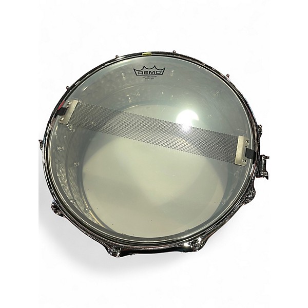Used Dixon 14in GREGG BISSONETTE SIGNATURE Nickel Over Brass Drum