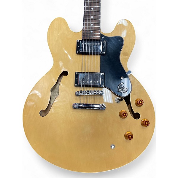 Used Epiphone Dot NA Natural Hollow Body Electric Guitar