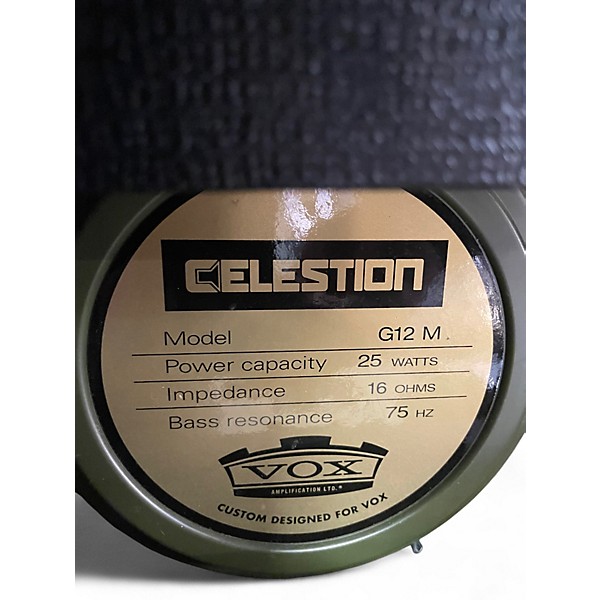 Used VOX V112HTV 1x12 Guitar Cabinet