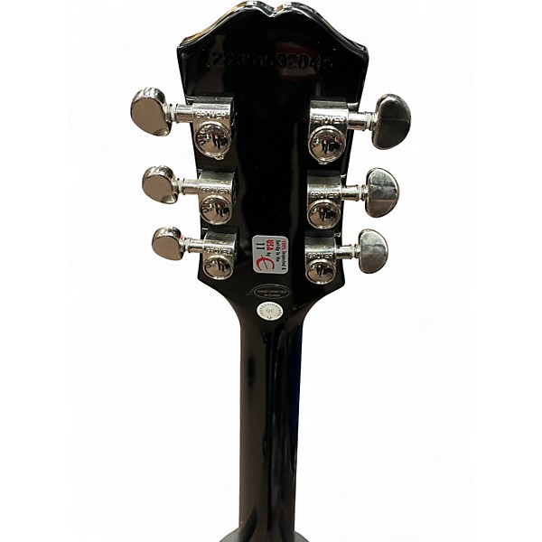 Used Epiphone Les Paul Muse White Glitter Solid Body Electric Guitar