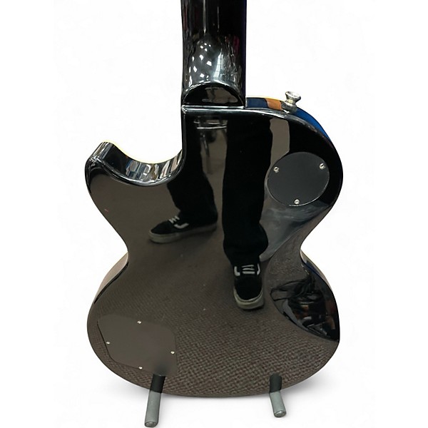 Used Epiphone Les Paul Muse White Glitter Solid Body Electric Guitar