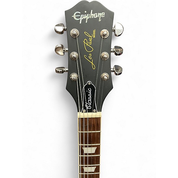 Used Epiphone Les Paul Classic Purple Solid Body Electric Guitar