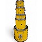 Used Yamaha 5 Piece Rydeen Yellow Drum Kit thumbnail