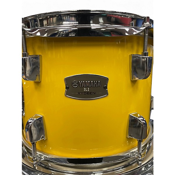 Used Yamaha 5 Piece Rydeen Yellow Drum Kit