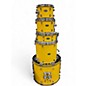 Used Yamaha 5 Piece Rydeen Yellow Drum Kit