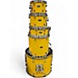 Used Yamaha 5 Piece Rydeen Yellow Drum Kit