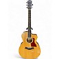Used Taylor 214CE DLX Natural Acoustic Electric Guitar thumbnail